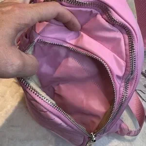 Steve Madden | Bags | Steve Madden Light Pink Sling Bag Belt 